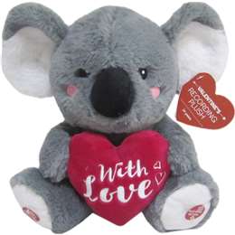 Valentines Day Valentine's Day Voice Recording Plush Koala