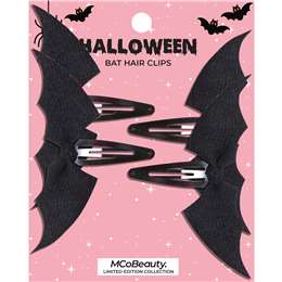 Mcobeauty Halloween Bat Hair Clips 4 Pack