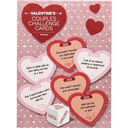 Valentines Day Valentine's Day Couple Challenge Cards