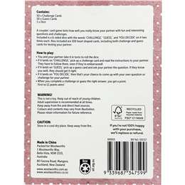 Valentines Day Valentine's Day Couple Challenge Cards