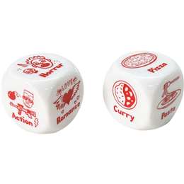 Valentines Day Valentine's Day Movie Night Decision Dice