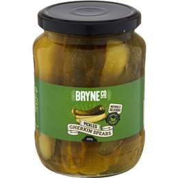 Bryne Co Pickled Gherkin Spears 