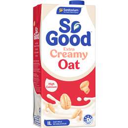 So Good Extra Creamy Oat Long Life Milk UHT