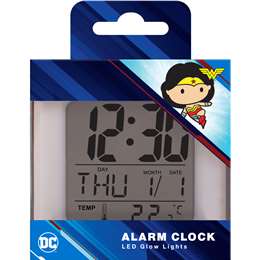 Wonder Woman Cube Alarm Clock 