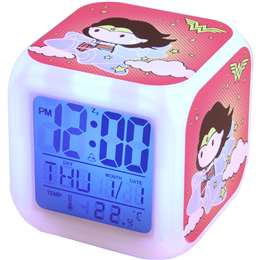 Wonder Woman Cube Alarm Clock 