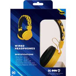 Batman Kids Wired Headphones 