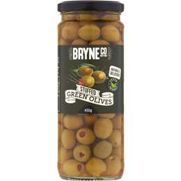 Bryne Co Stuffed Green Olives 