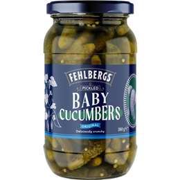 Fehlbergs Pickled Baby Cucumbers 