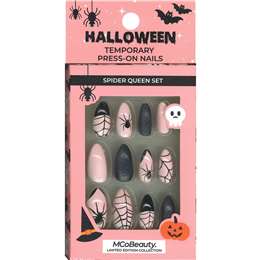 Mcobeauty Halloween Temporary Press On Nails Spider Queen Set Each