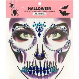 Mcobeauty Halloween Ready To Wear Face Gems Night Queen Each