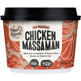 Hart & Soul No Nasties Chicken Massaman 250g