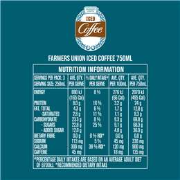 Farmers Union Iced Coffee 750ml 