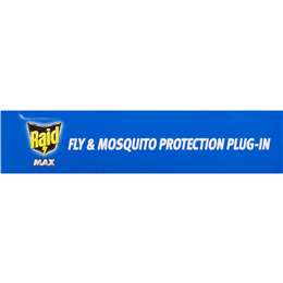 raid max pest plug in fly & mosquito repellent protection
