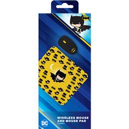 Batman Wireless Mouse & Mouse Pad 