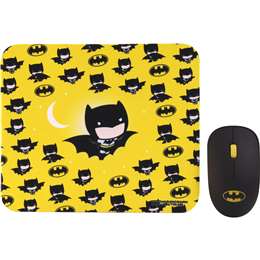 Batman Wireless Mouse & Mouse Pad 