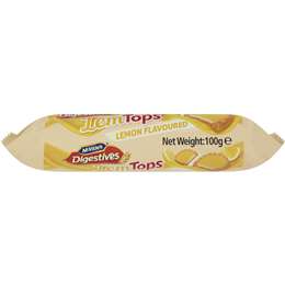 Mcvities Lemtops Digestives 