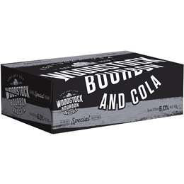 Woodstock Bourbon & Colas 6% Cans