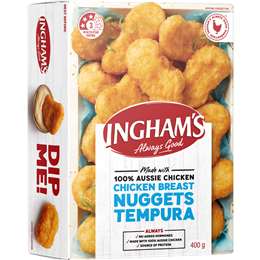 Ingham's Tempura Chicken Breast Nuggets