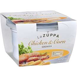 La Zuppa Microwave Soup Chicken & Sweetcorn Chowder