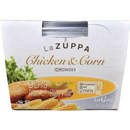 La Zuppa Microwave Soup Chicken & Sweetcorn Chowder