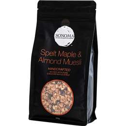 Sonoma Spelt Maple & Almond Muesli 