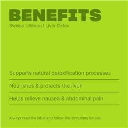 Swisse Ultiboost Liver Detox Tablets For Digestiive Health