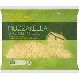 Hillview Mozzarella Shredded Cheese 700g