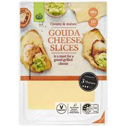 Woolworths Gouda Cheese Slices
