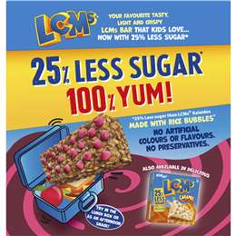 Kellogg's Lcm's 25% Less Sugar Choc Strawberry Bars