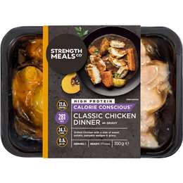 Strength Meals Co Classic Chicken Dinner With Gravy