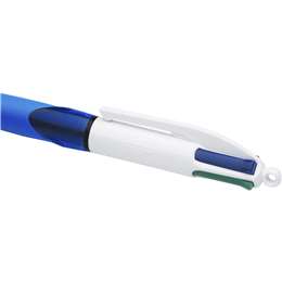 Bic 4 Colour Grip Ballpoint Pen Medium & Fine Tip