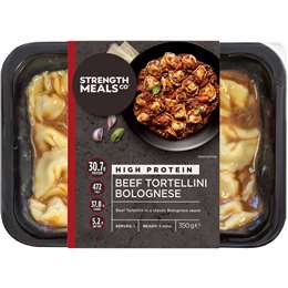 Strength Meals Co Beef Tortellini Bolognese