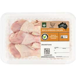 Woolworths Rspca Approved Chicken Drumsticks