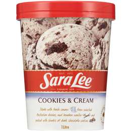 Sara Lee Ice Cream Cookies & Cream