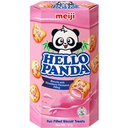 Meiji Hello Panda Strawberry 47g