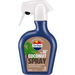 Le Tan SPF30+ Coconut Spray 250mL