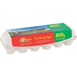 Manning Valley 12 Jumbo Free Range Eggs