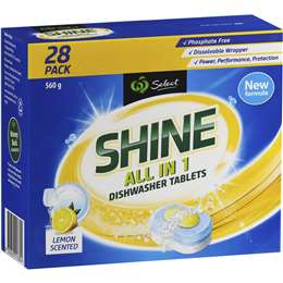 Woolworths Select Dishwashing Tablets All In 1