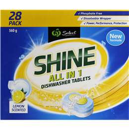 Woolworths Select Dishwashing Tablets All In 1