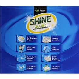 Woolworths Select Dishwashing Tablets All In 1