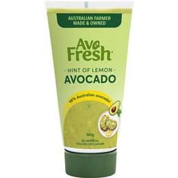 Avofresh Avocado Hint Of Lemon Tube 160g