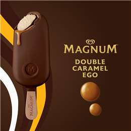 Magnum Double Caramel Ego 4 Pack | Woolworths