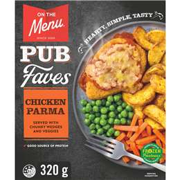 On The Menu Chicken Parmigiana Frozen Meal