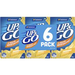 Sanitarium Up&go Liquid Breakfast Banana