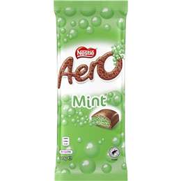 Aero Peppermint Milk Chocolate Block 118g