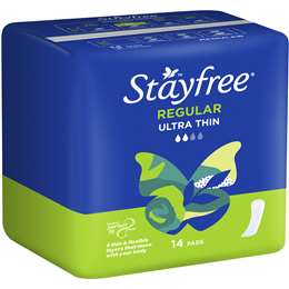 Stayfree Pads Ultra Thin Regular
