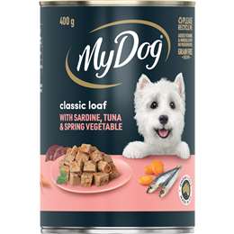 My Dog Fish Sardine & Tuna With Vegetables Wet Dog Food Can 400g