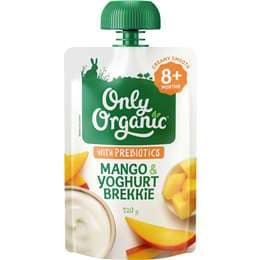 Only Organic 8 Months+ Mango & Yoghurt Brekkie
