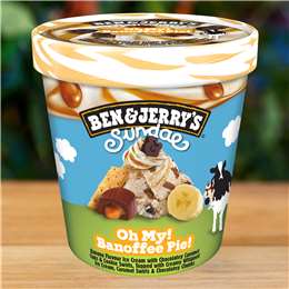 Ben & Jerry's Oh My! Banoffee Pie Ice Cream