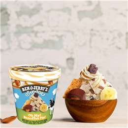 Ben & Jerry's Oh My! Banoffee Pie Ice Cream